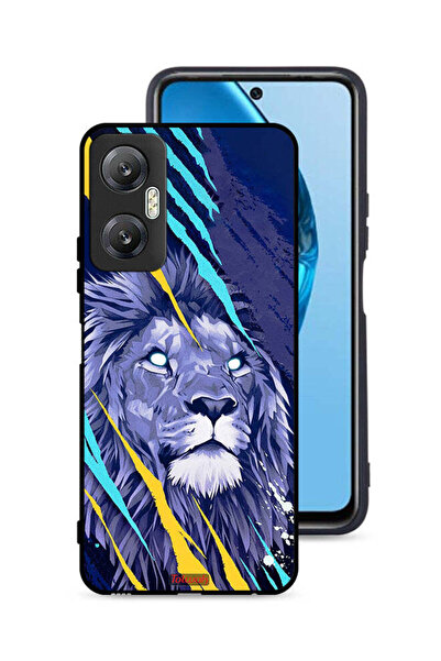 Tolwak غطاء حماية لهاتف Infinix Hot 20 5G الأسد الملك