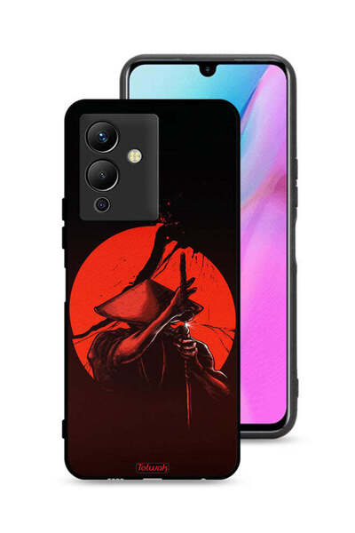 Tolwak غطاء حماية لهاتف Infinix Note 12 Pro 5G بتصميم محارب السيف