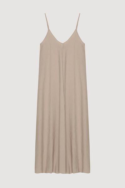 Quzu Thin Strap Long Dress