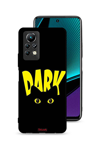 Tolwak غطاء حماية لجهاز Infinix Note 11 Pro - قطة داكنة