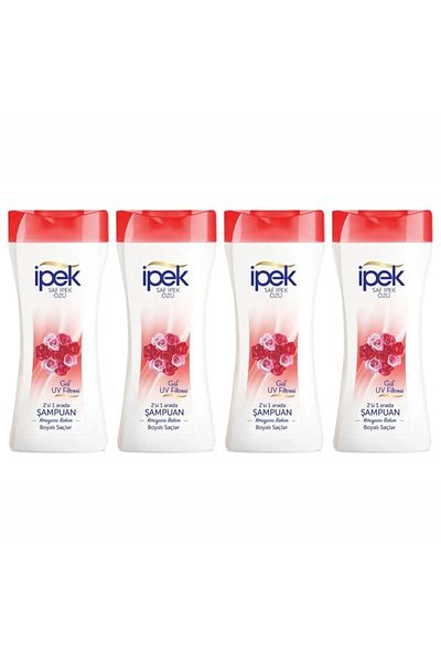 İpek Silk Shampoo 480 ml Dyed Hair Rose 4 Pcs