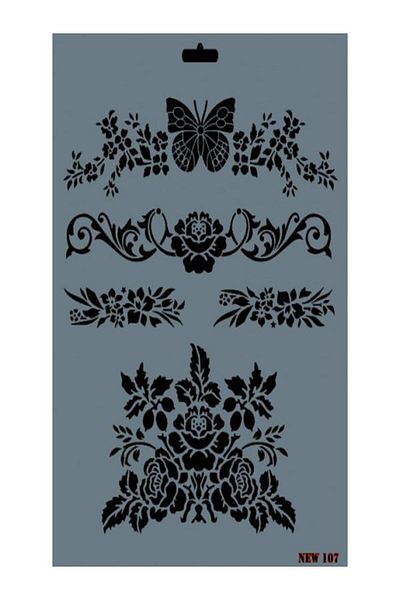 Rich Stencil New Series 107 25X35