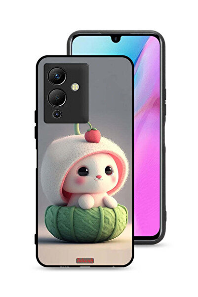 Tolwak غطاء حماية لهاتف Infinix Note 12 Pro 5G بتصميم أرنب صغير لطيف