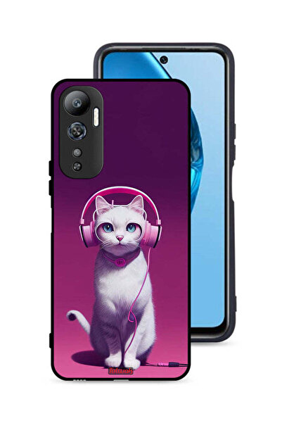 Tolwak غطاء حماية لهاتف Infinix Hot 20 4G بتصميم قطة لطيفة