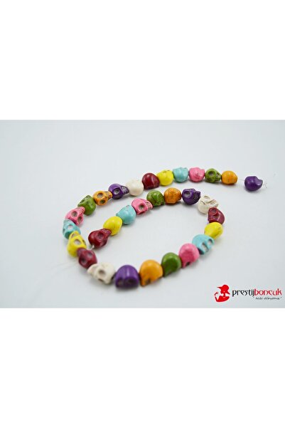 Prestij Boncuk Πολύχρωμες χάντρες από φυσική πέτρα