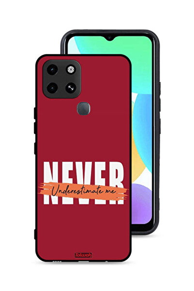 Tolwak غطاء حماية لهاتف Infinix Smart 6 لا تستهن بي أبدًا