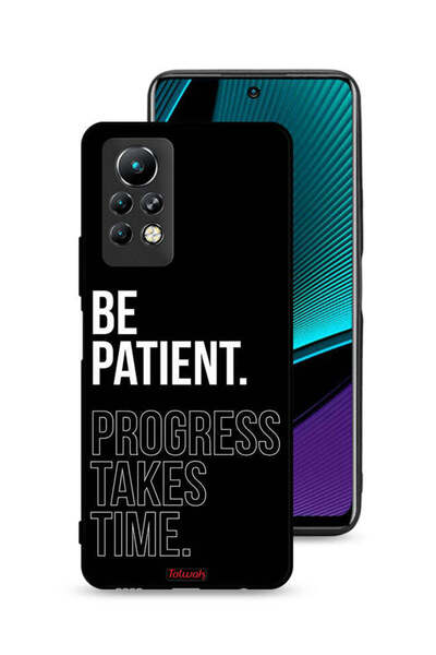 Tolwak غطاء حماية لهاتف Infinix Note 11 Pro - كن صبورًا، فالتقدم يستغرق وقتًا