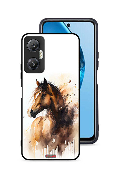 Tolwak غطاء حماية لهاتف Infinix Hot 20 5G بتصميم حصان تجريدي