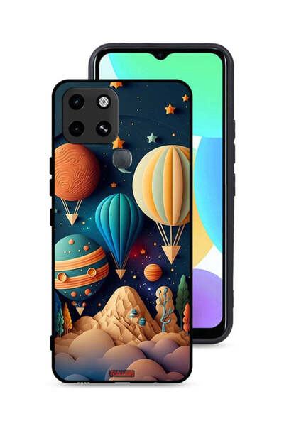 Tolwak غطاء حماية لهاتف إنفينيكس سمارت 6 - تصميم فني من بيراشوت