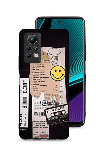 Tolwak غطاء حماية لجهاز Infinix Note 11 Pro مع ملصق قائمة تشغيل