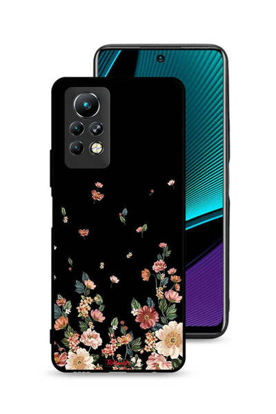 Tolwak غطاء حماية لهاتف Infinix Note 11 Pro مع زهور صغيرة في الأسفل