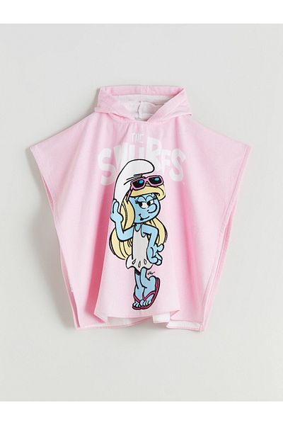 LC Waikiki καλοκαιρινή συλλογή Şirine Printed Girl's Poncho Beach Towel city