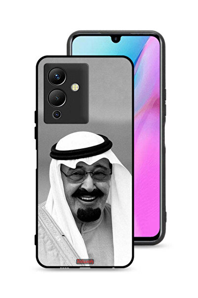 Tolwak غطاء حماية لهاتف إنفينيكس نوت 12 5G صورة الملك عبدالله مبتسماً
