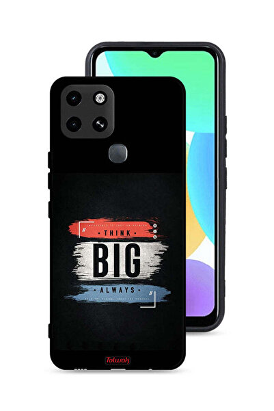 Tolwak غطاء حماية لهاتف Infinix Smart 6 - فكر دائمًا بشكل كبير