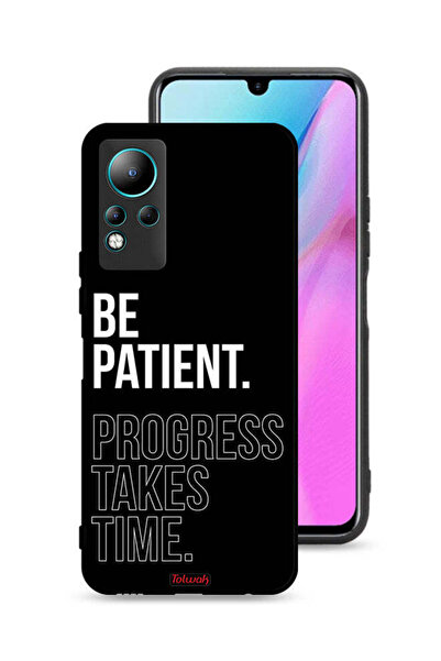 Tolwak غطاء حماية لهاتف Infinix Note 11 - كن صبورًا، فالتقدم يستغرق وقتًا