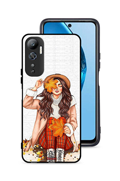 Tolwak غطاء حماية لهاتف Infinix Hot 20 4G يحمل صورة أوراق الخريف