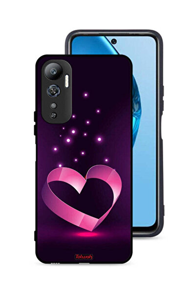 Tolwak غطاء حماية لهاتف Infinix Hot 20 4G بتصميم قلب