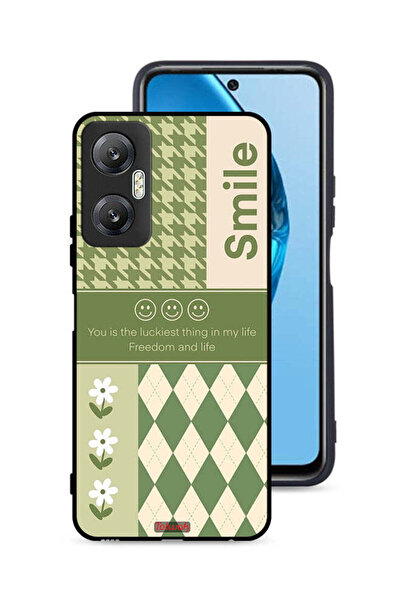 Tolwak غطاء حماية لهاتف Infinix Hot 20 5G الابتسامة هي أسعد شيء في حياتي