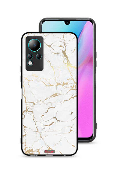 Tolwak غطاء حماية لهاتف Infinix Note 11 بنقشة رخامية