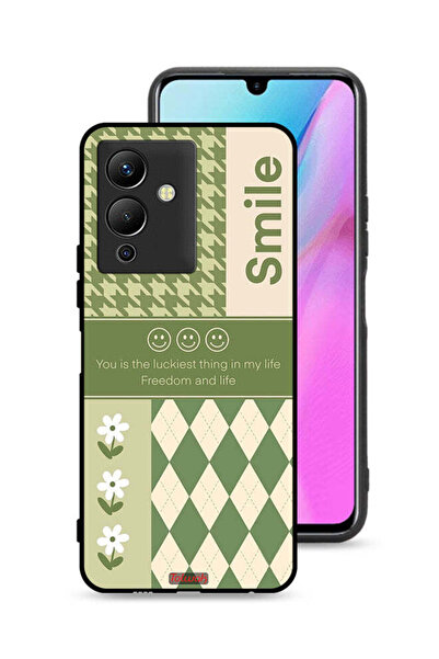 Tolwak غطاء حماية لهاتف Infinix Note 12 5G الابتسامة هي أسعد شيء في حياتي