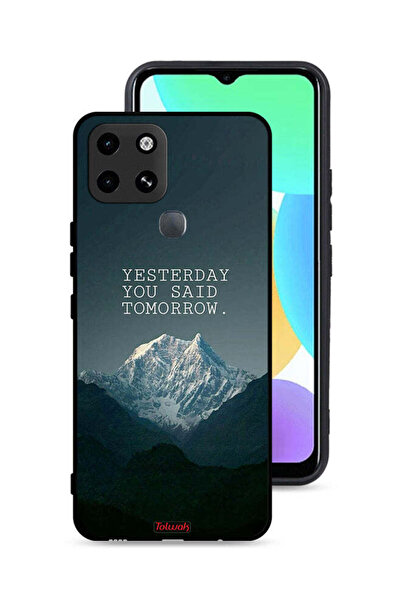 Tolwak غطاء حماية لهاتف إنفينيكس سمارت 6 - أمس قلت غدًا