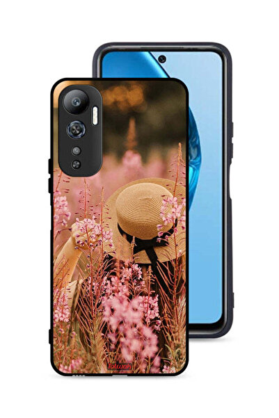 Tolwak غطاء حماية لهاتف Infinix Hot 20 4G بتصميم فتاة قبعة مزينة بالزهور