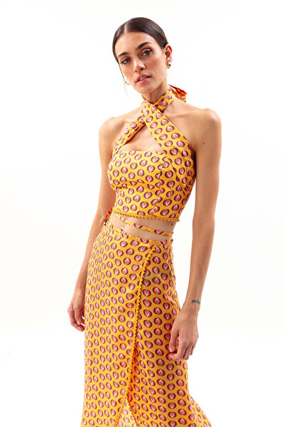 Movom ZING ÇAPRAZ YAKA BLUZ