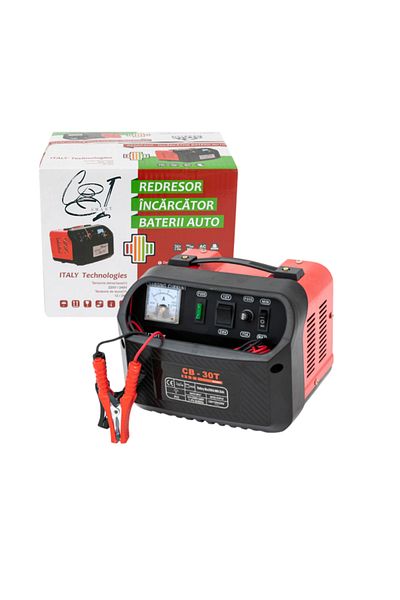 COBI SMART® Professional car rectifier CB-10, 12-24V, 15-150Ah, overload protection, clamps and box included