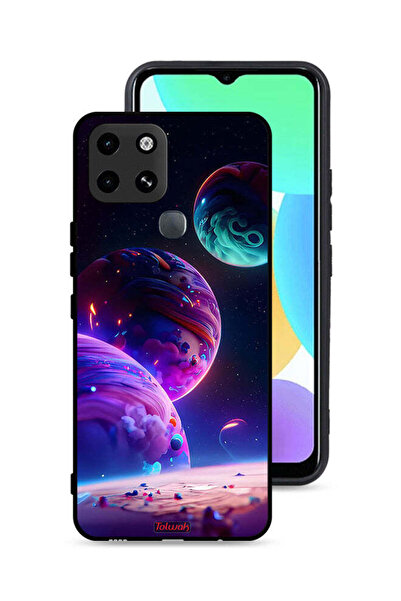 Tolwak غطاء حماية لهاتف إنفينيكس سمارت 6 بنمط كوكبي