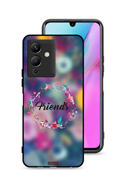 Tolwak غطاء حماية لهاتف Infinix Note 12 Pro 5G، رسمة خاتم أصدقاء الزهور