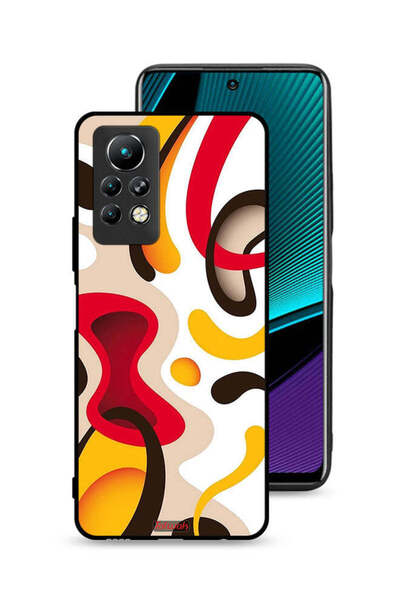 Tolwak غطاء حماية بنمط لهاتف Infinix Note 11 Pro