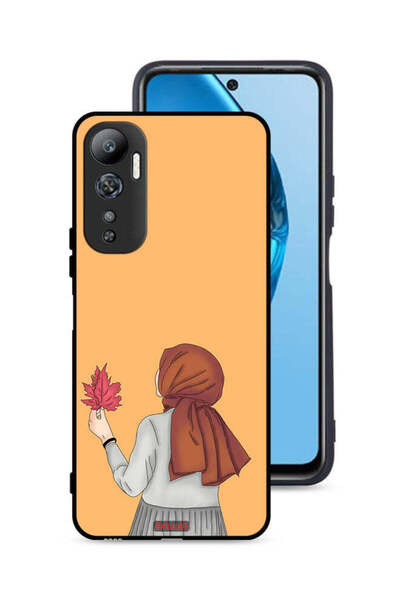 Tolwak غطاء حماية لهاتف Infinix Hot 20 4G يحمل ورقة شجر