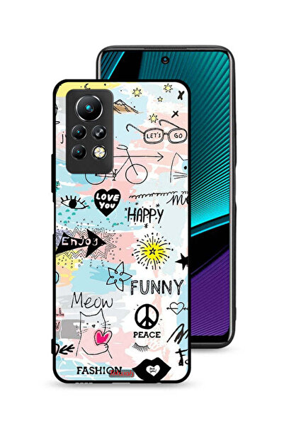 Tolwak غطاء حماية لهاتف Infinix Note 11 Pro Love You Tags