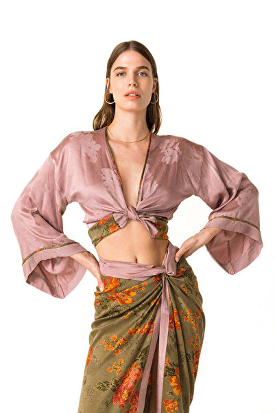 Movom HARPER ÖNDEN BAĞLI BLUZ