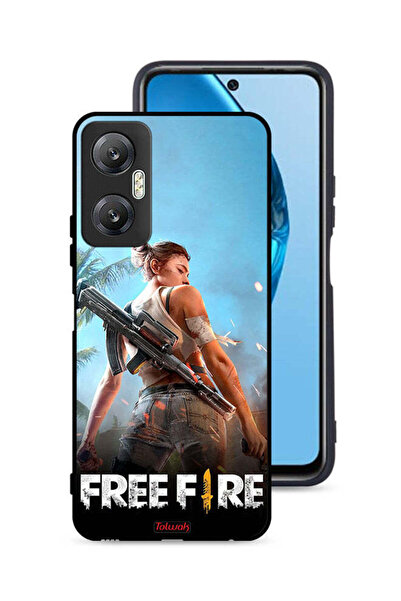 Tolwak غطاء حماية لجهاز Infinix Hot 20 5G بتصميم فري فاير