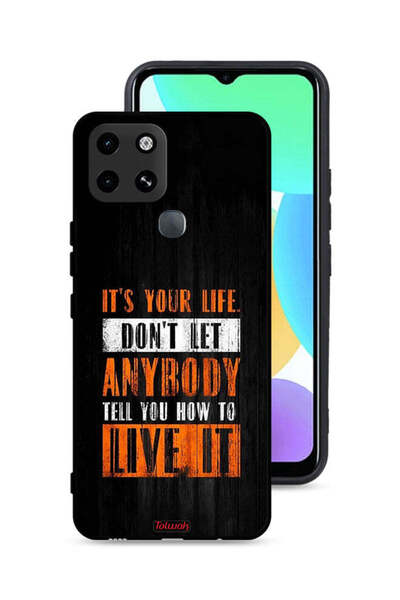 Tolwak غطاء حماية انفينيكس سمارت 6 "Its Your Life"