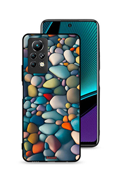 Tolwak غطاء حماية لهاتف إنفينيكس نوت 11 برو بنقشة أحجار تجريدية