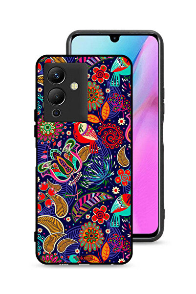 Tolwak غطاء حماية لهاتف Infinix Note 12 Pro 5G بنقشة طيور وزهور