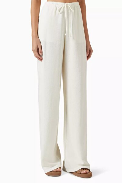 12storeez Textured Cotton Blend Pants, Relaxed Fit and Lightweight Summer Tro...