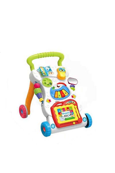 ideal STORE Premergator Carucior Baby Walker AKU Multifunctional, Muzica si lumini Jucarie pentru copii Baby AK6