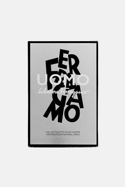Salvatore Ferragamo Men Uomo Eau De Toilette Natural Spray, 100 ml