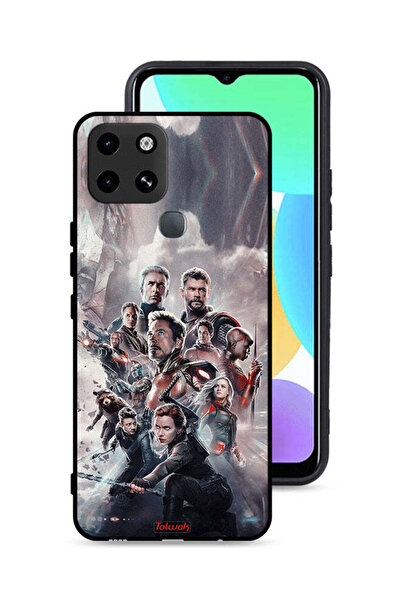 Tolwak غطاء حماية لهاتف Infinix Smart 6 Avengers