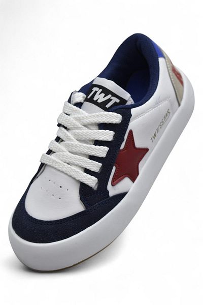 ISPARTALILAR 1057 Pantofi sport pentru copii cu talpă confortabilă Pantofi sport unisex cu șireturi și velcro