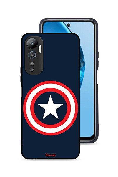 Tolwak غطاء حماية لهاتف Infinix Hot 20 4G بتصميم كابتن أمريكا