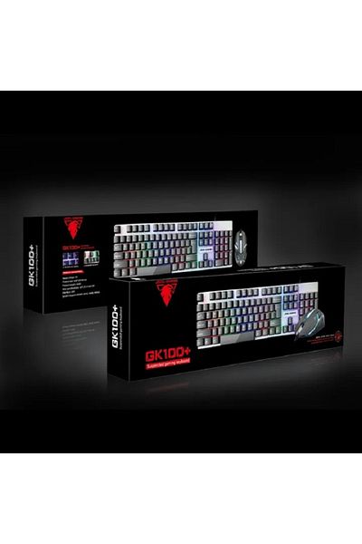 jedel Gaming Keyboard & Mouse Set Combo RGB Rainbow Light Colourful Mechanical Keypad Bundle