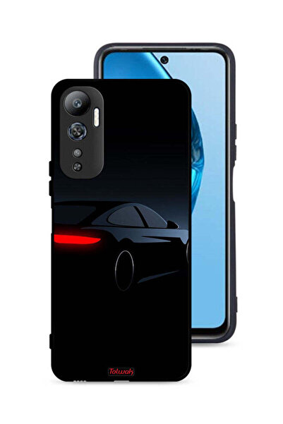 Tolwak غطاء حماية لهاتف Infinix Hot 20 4G بلون السيارة الداكنة