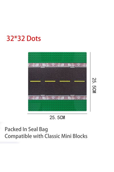 Choice 8814road City Street View Road BasePlate Building Blocks 32*32 Dots Blocks DIY Toys Parking Lot Foot