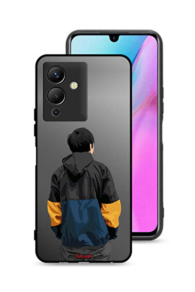 Tolwak غطاء حماية لهاتف Infinix Note 12 Pro 5G، صورة فنية لولد