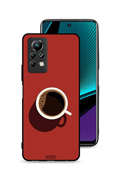 Tolwak غطاء حماية لهاتف Infinix Note 11 Pro بتصميم فنجان قهوة