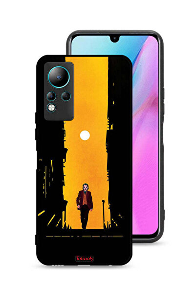 Tolwak غطاء حماية لهاتف Infinix Note 11 بتصميم جوكر، عمل فني رقمي تجريدي